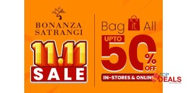 Bonanza Satrangi 11.11 Sale UP TO 50% OFF 