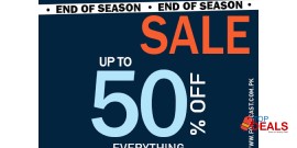 Forecast End Of Season Sale UP TO 50% OFF on Everything 